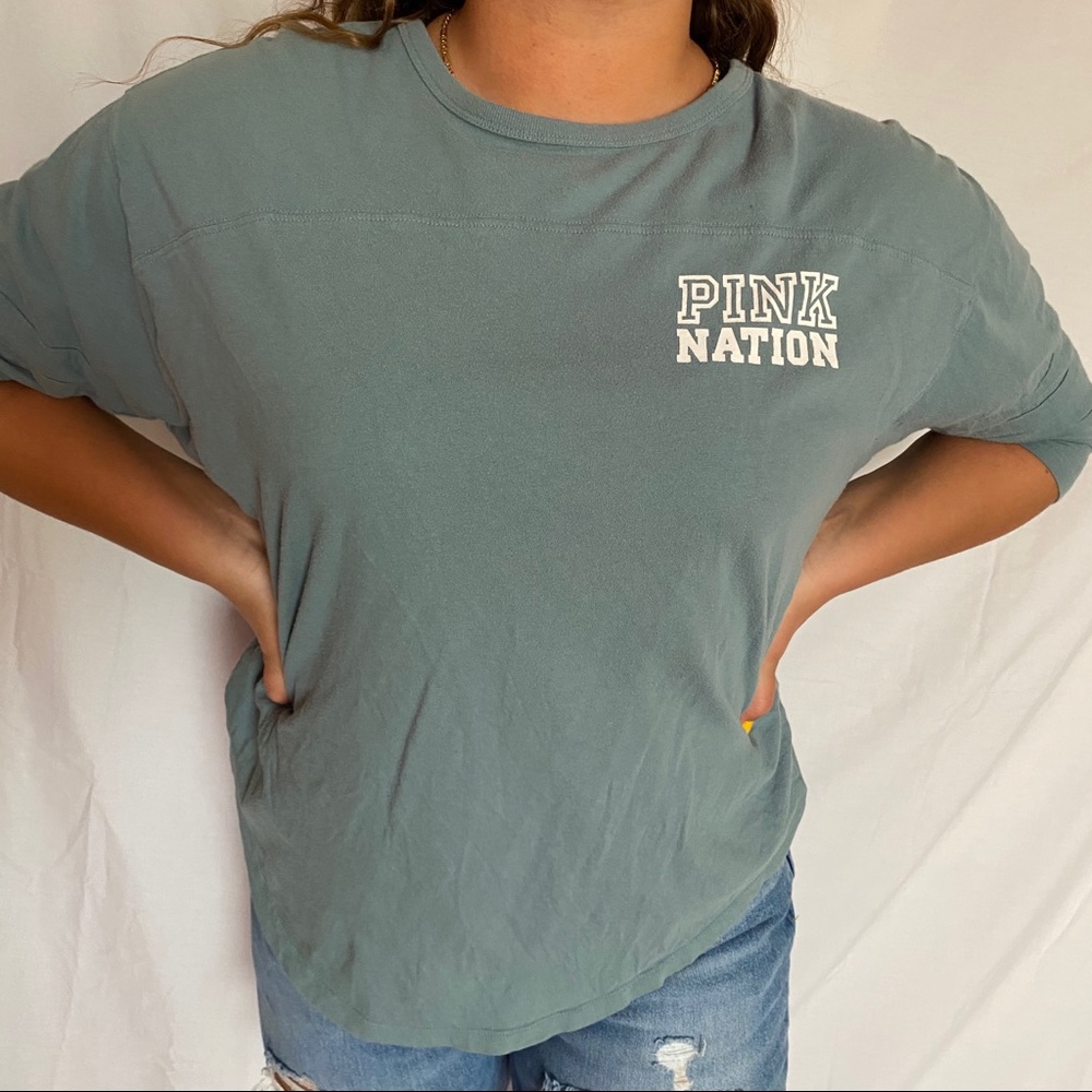 PINK NATION Half sleeve top